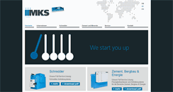 Desktop Screenshot of mks-anlasser.de